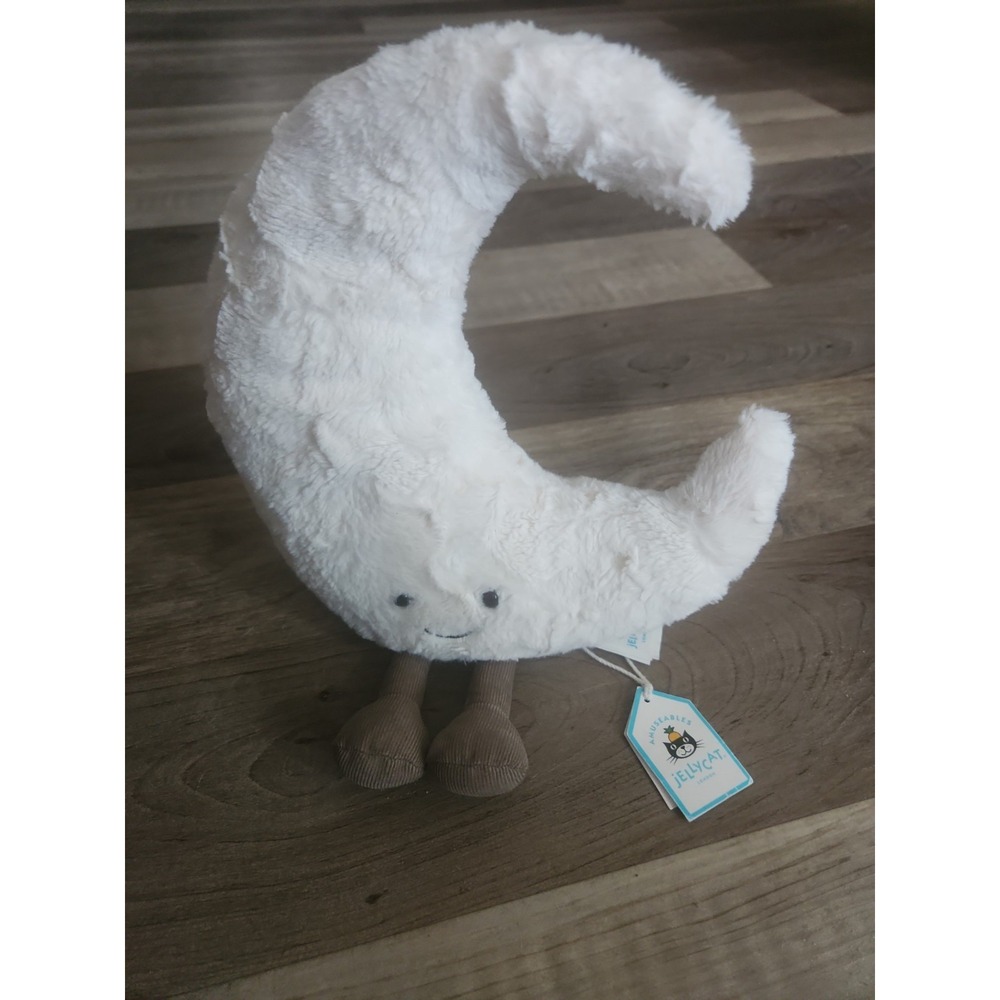 NWT Jellycat Amuseables Crescent Moon Medium 10.5" Plush Toy Stuffie